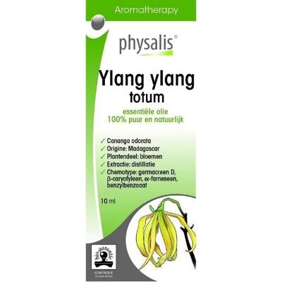 OLEJEK ETERYCZNY YLANG YLANG TOTUM (JAGODLIN WONNY) EKO 10 ml - PHYSALIS OLEJEK ETERYCZNY YLANG YLANG TOTUM (JAGODLIN WONNY) EKO 10 ml - PHYSALIS