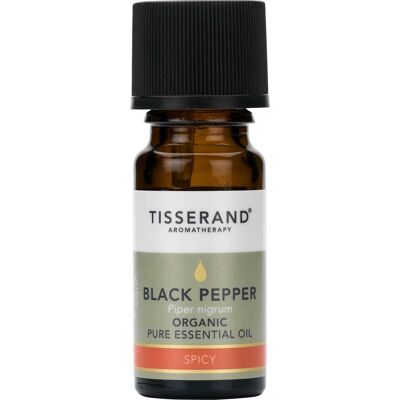 Tisserand Aromatherapy Organiczny Olej z Czarnego Pieprzu - Suplement diety Tisserand Aromatherapy Organiczny Olej z Czarnego Pieprzu - Suplement diety