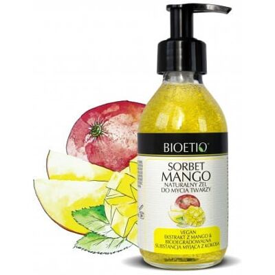Bioetiq Sorbet Mango żel do mycia twarzy naturalny Bioetiq Sorbet Mango żel do mycia twarzy naturalny