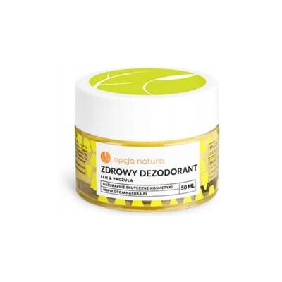 inny Opcja Natura Dezodorant len & paczula 50 ml inny Opcja Natura Dezodorant len & paczula 50 ml