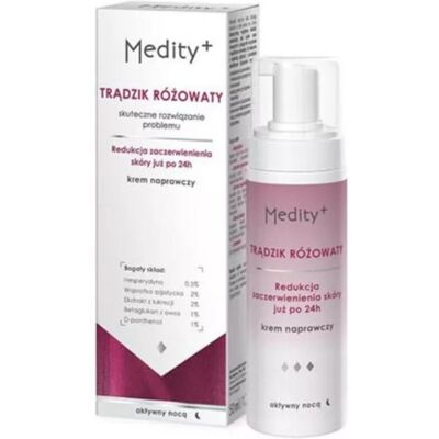 AVA LABORATORIUM AVA Medity+ Trądzik Różowaty 50 ml krem naprawczy AVA LABORATORIUM AVA Medity+ Trądzik Różowaty 50 ml krem naprawczy