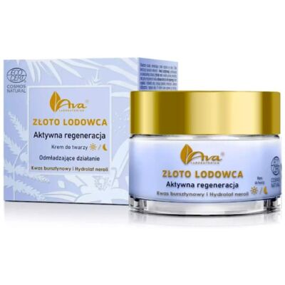 AVA LABORATORIUM AVA Złoto Lodowca Krem Aktywna Regeneracja 50 ml AVA LABORATORIUM AVA Złoto Lodowca Krem Aktywna Regeneracja 50 ml