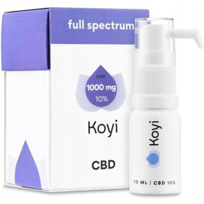 Olej CBD pełnospektralny Koyi 10ml Olej CBD pełnospektralny Koyi 10ml