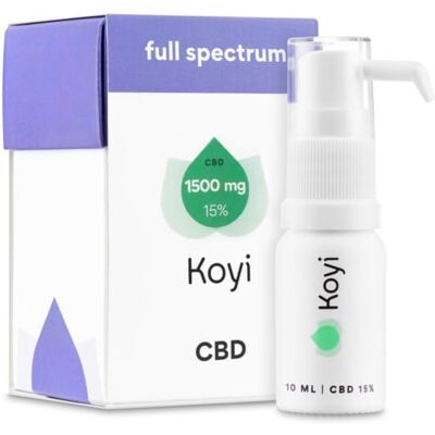 Koyi Olej konopny 15 % CBD 10 ml full spectrum Koyi Olej konopny 15 % CBD 10 ml full spectrum