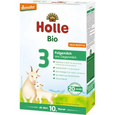 Holle Ekologiczne mleko kozie 3 - Mleko następne dla niemowląt od 6 miesięcy Holle Ekologiczne mleko kozie 3 - Mleko następne dla niemowląt od 6 miesięcy
