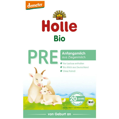 HOLLE (żywność dla niemowląt) MLEKO KOZIE PRE POCZĄTKOWE DLA NIEMOWLĄT DEMETER BIO 400 g - HOLLE HOLLE (żywność dla niemowląt) MLEKO KOZIE PRE POCZĄTKOWE DLA NIEMOWLĄT DEMETER BIO 400 g - HOLLE