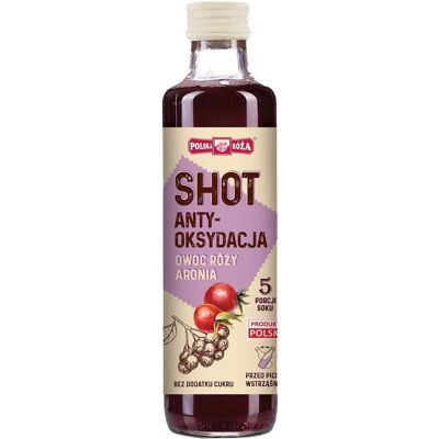 POLSKA ROŻA Shot antyoksydacja 250ml POLSKA RÓŻA POLSKA ROŻA Shot antyoksydacja 250ml POLSKA RÓŻA