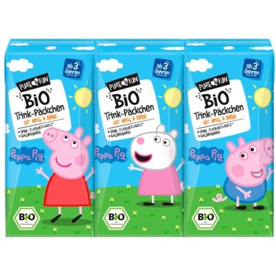 HEJO! Napój jabłko- gruszka BIO 3 x 200 ml Świnka Peppa HEJO! Napój jabłko- gruszka BIO 3 x 200 ml Świnka Peppa