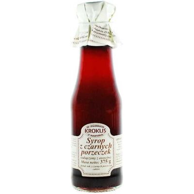 Syrop z czarnej porzeczki 375g Krokus Syrop z czarnej porzeczki 375g Krokus