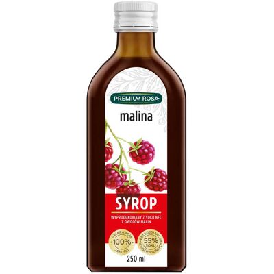 Marka Model Syrop malinowy - Syrop Marka Model Syrop malinowy - Syrop