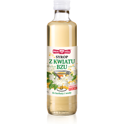 POLSKA ROŻA Syrop z kwiatu bzu 250ml (60% ekstraktu) POLSKA RÓŻA POLSKA ROŻA Syrop z kwiatu bzu 250ml (60% ekstraktu) POLSKA RÓŻA