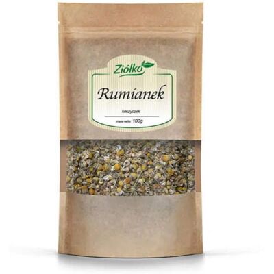 Ziółko Rumianek Koszyczek 100 g Ziółko Rumianek Koszyczek 100 g