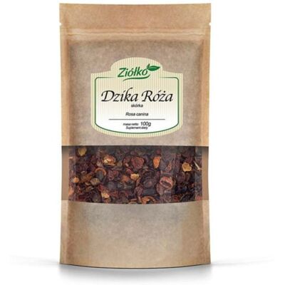 Ziółko Dzika Róża Skórka 100 g Ziółko Dzika Róża Skórka 100 g