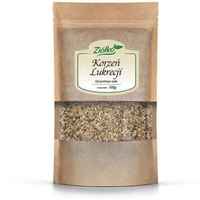 Ziółko Lukrecja Korzeń 100 g Ziółko Lukrecja Korzeń 100 g