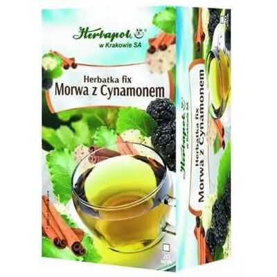 Herbapol Her. Fix Morwa Z Cynamonem 2Gx20Szt Herbapol Her. Fix Morwa Z Cynamonem 2Gx20Szt