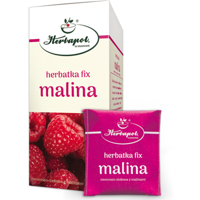 Herbatka fix MALINA w kopertkach HERBAPOL Herbatka fix MALINA w kopertkach HERBAPOL