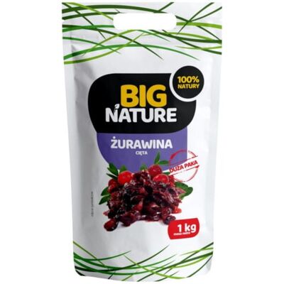 Suszone żurawiny Big Nature - 1kg - Suszone żurawiny Suszone żurawiny Big Nature - 1kg - Suszone żurawiny