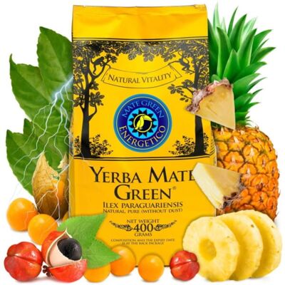 Oranżada Yerba Mate Green Energetico 400 g Oranżada Yerba Mate Green Energetico 400 g