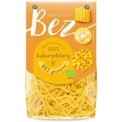 Bartolini Krajanka - Bezglutenowe ekologiczne makaron kukurydziany - 250g Bartolini Krajanka - Bezglutenowe ekologiczne makaron kukurydziany - 250g