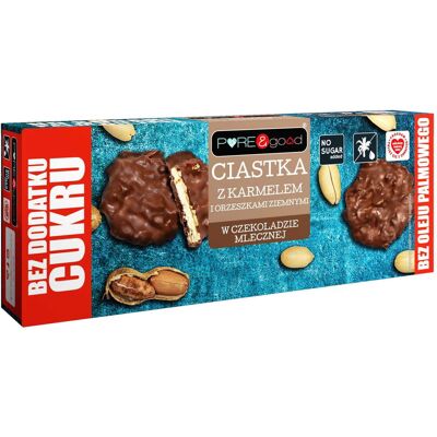 Ciastka z Karmel i Orzeszków Ziemnych PURE&Good - Ciastka Ciastka z Karmel i Orzeszków Ziemnych PURE&Good - Ciastka