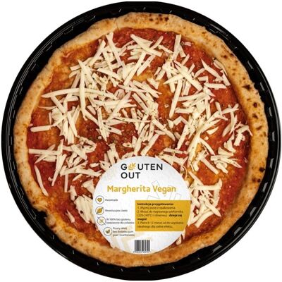 GLUTEN OUT (pizza) PIZZA MARGHERITA WEGAŃSKA BEZGLUTENOWA 300 g - GLUTEN OUT GLUTEN OUT (pizza) PIZZA MARGHERITA WEGAŃSKA BEZGLUTENOWA 300 g - GLUTEN OUT