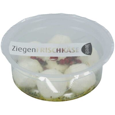 SER KOZI ŚMIETANKOWY W MARYNACIE ZIOŁOWEJ BIO 70 g - BIO VERDE SER KOZI ŚMIETANKOWY W MARYNACIE ZIOŁOWEJ BIO 70 g - BIO VERDE