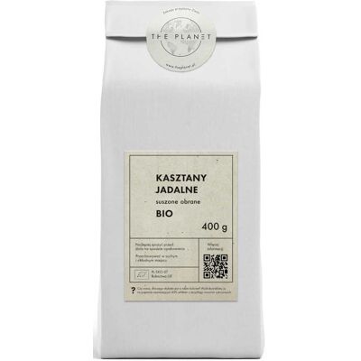 KASZTANY JADALNE SUSZONE BIO 400 g - THE PLANET KASZTANY JADALNE SUSZONE BIO 400 g - THE PLANET