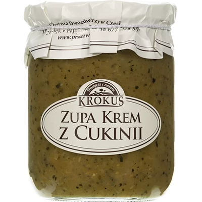 ZUPA KREM Z CUKINII BEZGLUTENOWA 470 g - KROKUS ZUPA KREM Z CUKINII BEZGLUTENOWA 470 g - KROKUS