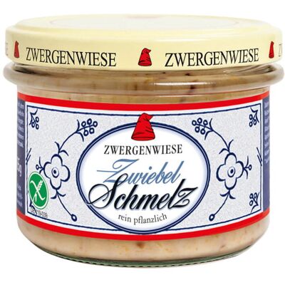 SMALCZYK WEGAŃSKI Z CEBULĄ BEZGLUTENOWY BIO 150 g - ZWERGENWIESE SMALCZYK WEGAŃSKI Z CEBULĄ BEZGLUTENOWY BIO 150 g - ZWERGENWIESE
