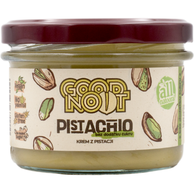 GOOD NOOT (kremy i pasty) KREM PISTACJOWY BEZ DODATKU CUKRU 200 g - GOOD NOOT GOOD NOOT (kremy i pasty) KREM PISTACJOWY BEZ DODATKU CUKRU 200 g - GOOD NOOT