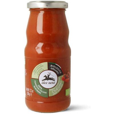 Ahead PUREE Z POMIDORÓW CHERRY BIO 350 g - ALCE NERO Ahead PUREE Z POMIDORÓW CHERRY BIO 350 g - ALCE NERO