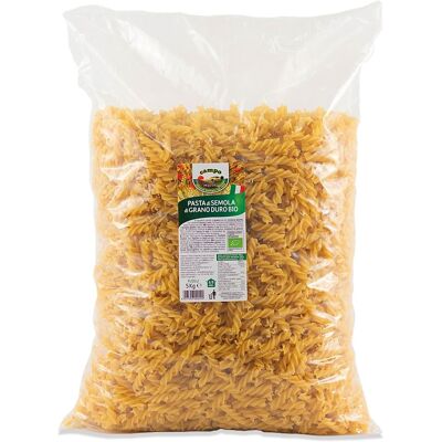HORECA - Ekologiczna semolina fusilli 5kg - Makaron HORECA - Ekologiczna semolina fusilli 5kg - Makaron