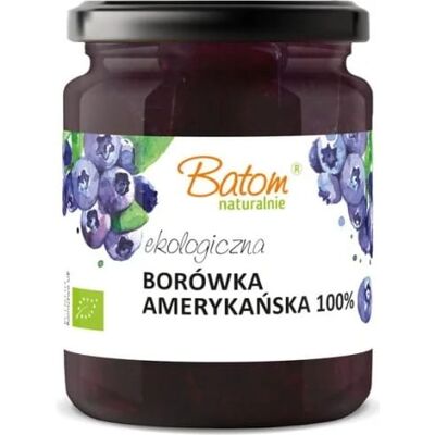 Konfitura z Ekologicznych Borówek Batom - Dżem Konfitura z Ekologicznych Borówek Batom - Dżem