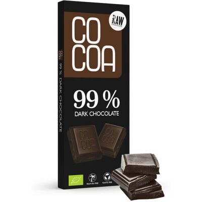 CZEKOLADA CIEMNA 99 % BIO 40 g - COCOA CZEKOLADA CIEMNA 99 % BIO 40 g - COCOA