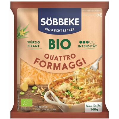 MIX CZTERECH TARTYCH SERÓW BIO 140 g - SOBBEKE MIX CZTERECH TARTYCH SERÓW BIO 140 g - SOBBEKE