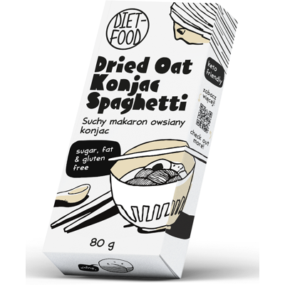 OWSIANY - Suchy Makaron Konjac - Spaghetti - Pasta OWSIANY - Suchy Makaron Konjac - Spaghetti - Pasta