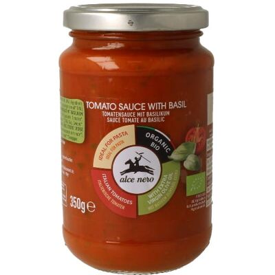 Ahead SOS POMIDOROWY Z BAZYLIĄ BIO 350 g - ALCE NERO Ahead SOS POMIDOROWY Z BAZYLIĄ BIO 350 g - ALCE NERO
