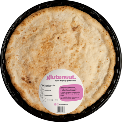 GLUTEN OUT (pizza) SPÓD DO PIZZY BEZGLUTENOWY 230 g - GLUTEN OUT GLUTEN OUT (pizza) SPÓD DO PIZZY BEZGLUTENOWY 230 g - GLUTEN OUT