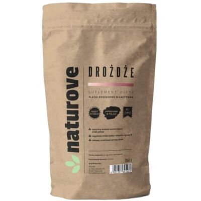 KRAVEN PARADAX Naturove Płatki Drożdżowe nieaktywne 250 g KRAVEN PARADAX Naturove Płatki Drożdżowe nieaktywne 250 g