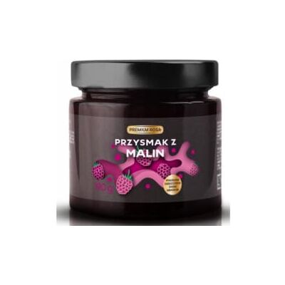Premium Rosa Przysmak z malin 190 g Premium Rosa Przysmak z malin 190 g