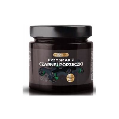 Premium Rosa Przysmak z czarnej porzeczki 190 g Premium Rosa Przysmak z czarnej porzeczki 190 g