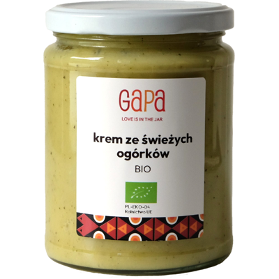 GAPA (zupy) KREM ZE ŚWIEŻYCH OGÓRKÓW BIO 450 g - GAPA GAPA (zupy) KREM ZE ŚWIEŻYCH OGÓRKÓW BIO 450 g - GAPA