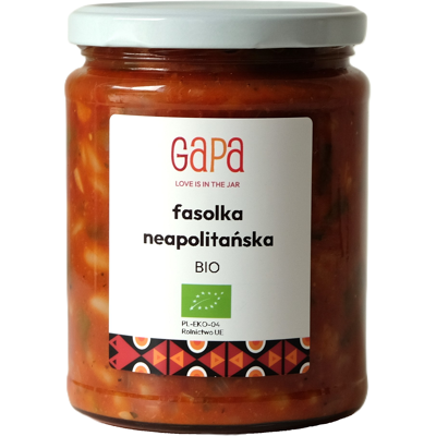 GAPA (zupy) FASOLKA NEAPOLITAŃSKA BIO 500 g - GAPA GAPA (zupy) FASOLKA NEAPOLITAŃSKA BIO 500 g - GAPA