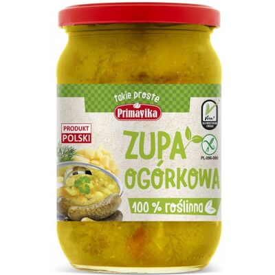 Zupa ogórkowa 740 g PRIMAVIKA Zupa ogórkowa 740 g PRIMAVIKA