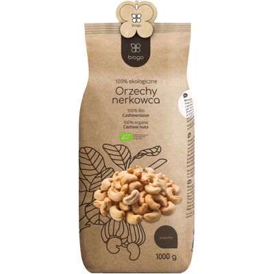 BIOGO.PL - PRODUKTY Orzechy nerkowca BIO 1 kg BIOGO BIOGO.PL - PRODUKTY Orzechy nerkowca BIO 1 kg BIOGO
