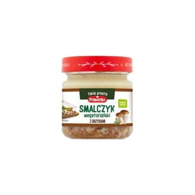 PRIMAVIKA Smalczyk wegetariański z grzybami 160 g PRIMAVIKA Smalczyk wegetariański z grzybami 160 g
