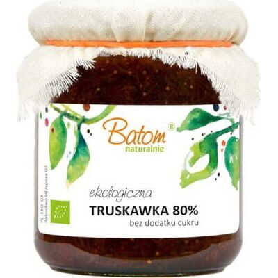 BATOM Ekologiczne dżem truskawkowy - 260 g BATOM Ekologiczne dżem truskawkowy - 260 g