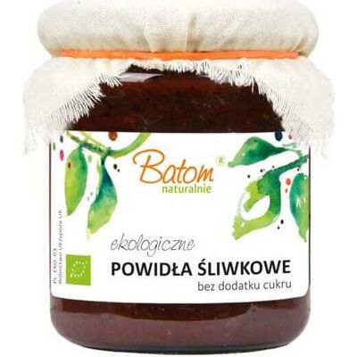 BATOM Bułgarska Dżem ze Śliwek BIO 270 g - Plum Jam BATOM Bułgarska Dżem ze Śliwek BIO 270 g - Plum Jam