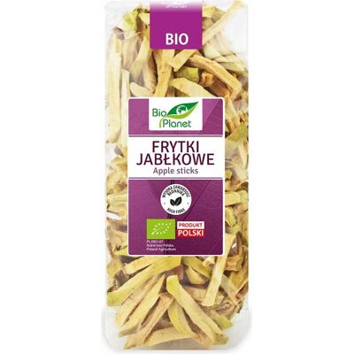 Frytki z jabłek BIO BIO PLANET - Owocowa przekąska Frytki z jabłek BIO BIO PLANET - Owocowa przekąska