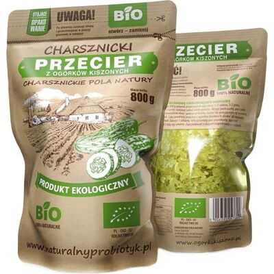 Przecier z ogórków kiszonych BIO 800 g Charsznickie Przecier z ogórków kiszonych BIO 800 g Charsznickie